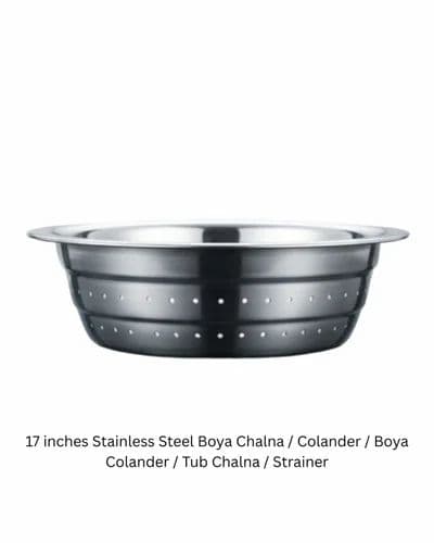 Stainless Steel Boya Chalni