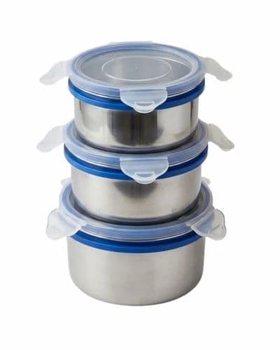 Stainless Steel Canister Storage