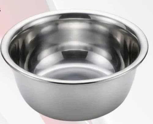 Steel Plain Apple Serving Bowl Set