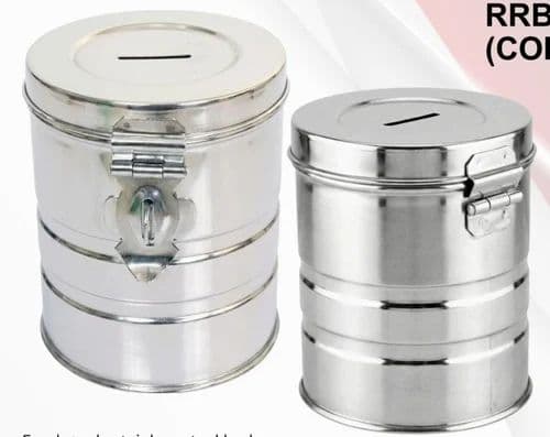 Stainless Steel Money Bank