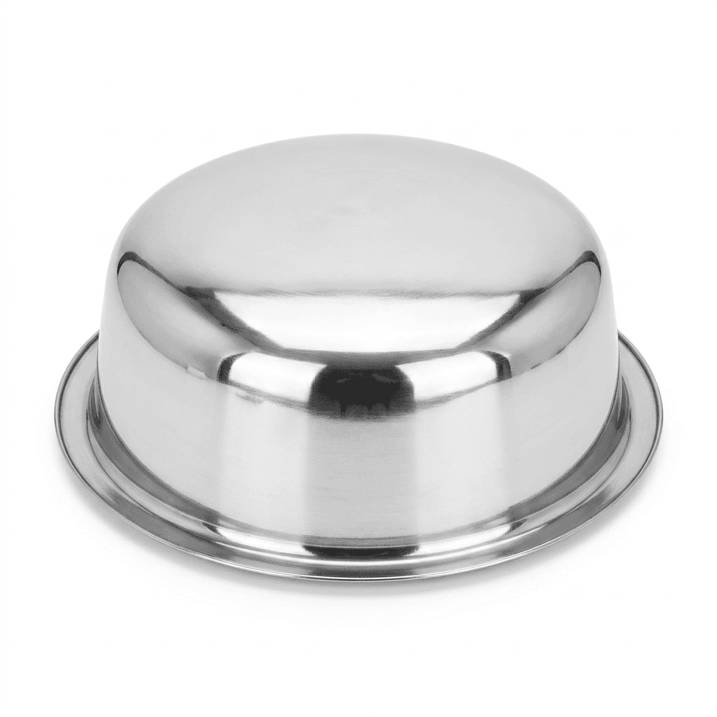 17" Steel Cooking Tope/ Bhigona High Quality Mirror Polish view 2