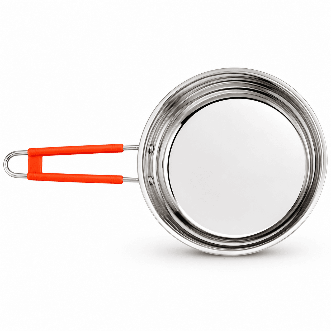 SAUCEPAN 13 INCHES 230GM FULL MIRROR POLISH view 3