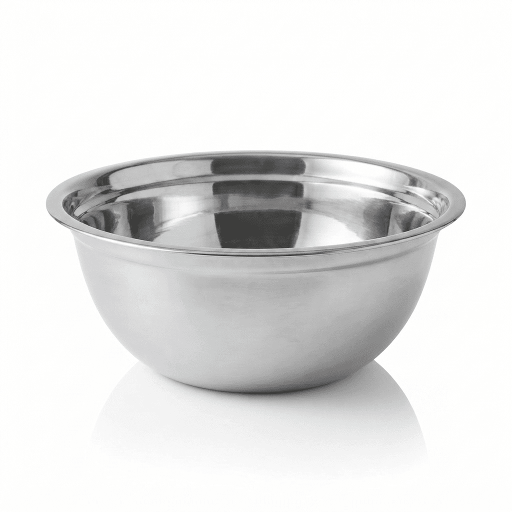 17" inches Stainless Steel Light Weight German Bowl / German Mixing Bowl 230-40gram Full Mirror Polish+ Lazer + Silver Touch under 99 lot