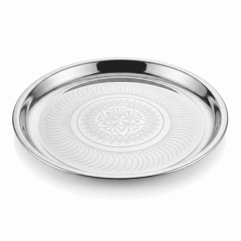 13" inches 160gram MP Khomcha Lazer + Bangri High Quality Mirror Polish view 2