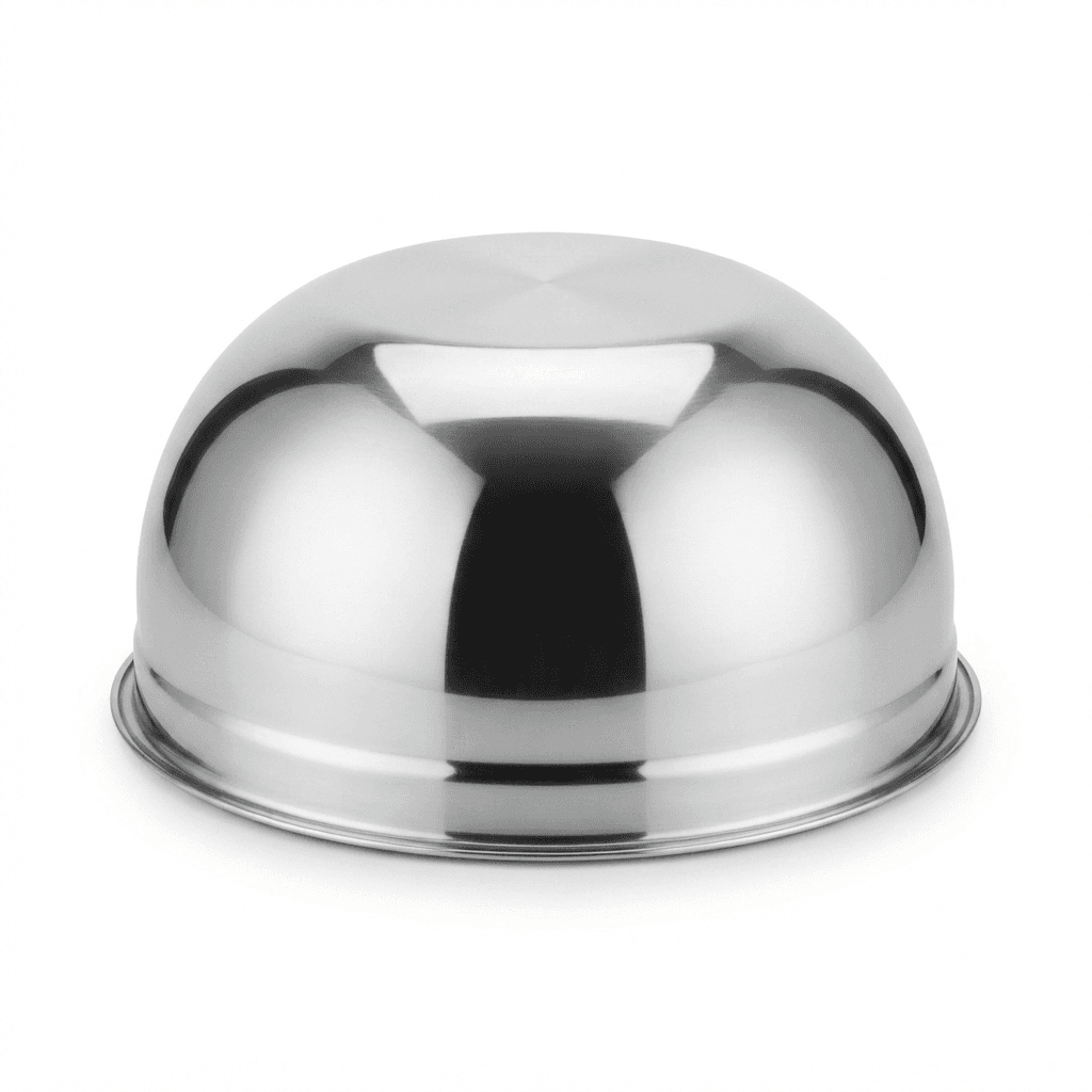 XXL German Bowl / German Mixing Bowl 24" inches 1.100gram per piece and 25" inches 1.600gram per piece Heavy Quality Extra High Quality Mirror Polish view 3
