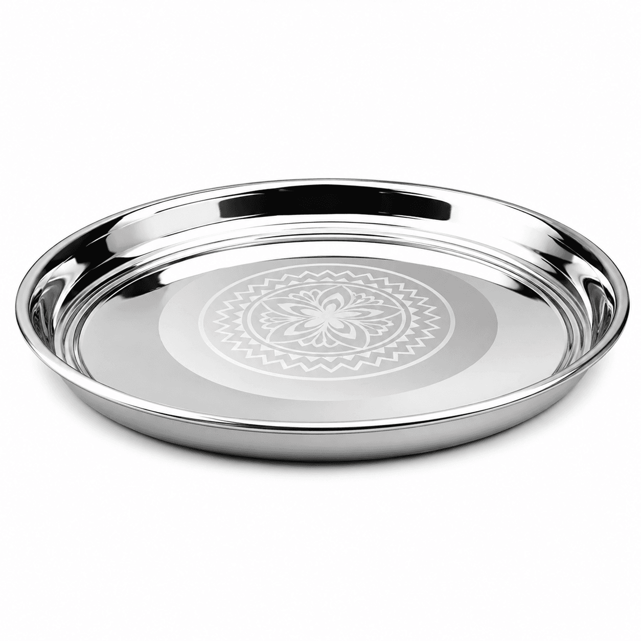 High Quality Mirror Polish Stainless Steel 11" inches 190gram MP Khomcha silver touch+ lazer – photo 3
