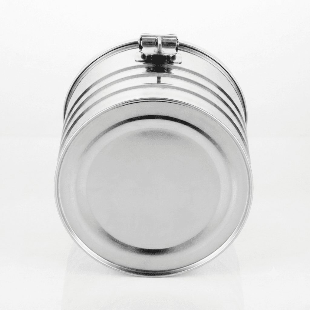 Stainless Steel Gullak / Money Bank / Piggy Bank 1000ml 172grams – photo 3