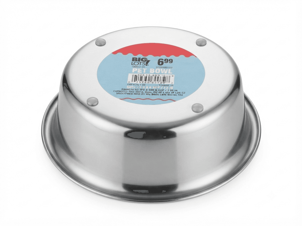 Blue Dog Pet Bowl / Dog Feeding Bowl 850ml – photo 2
